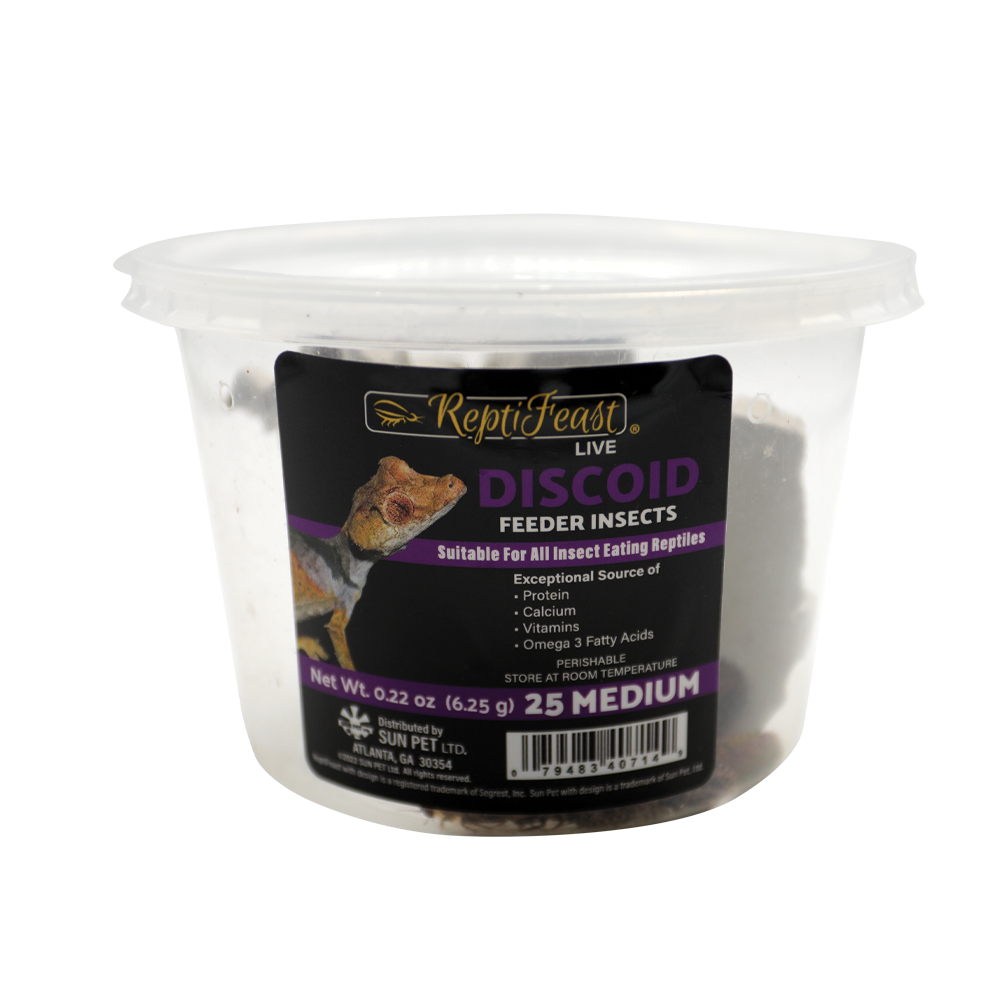 ReptiFeast® Discoid Medium 25 count