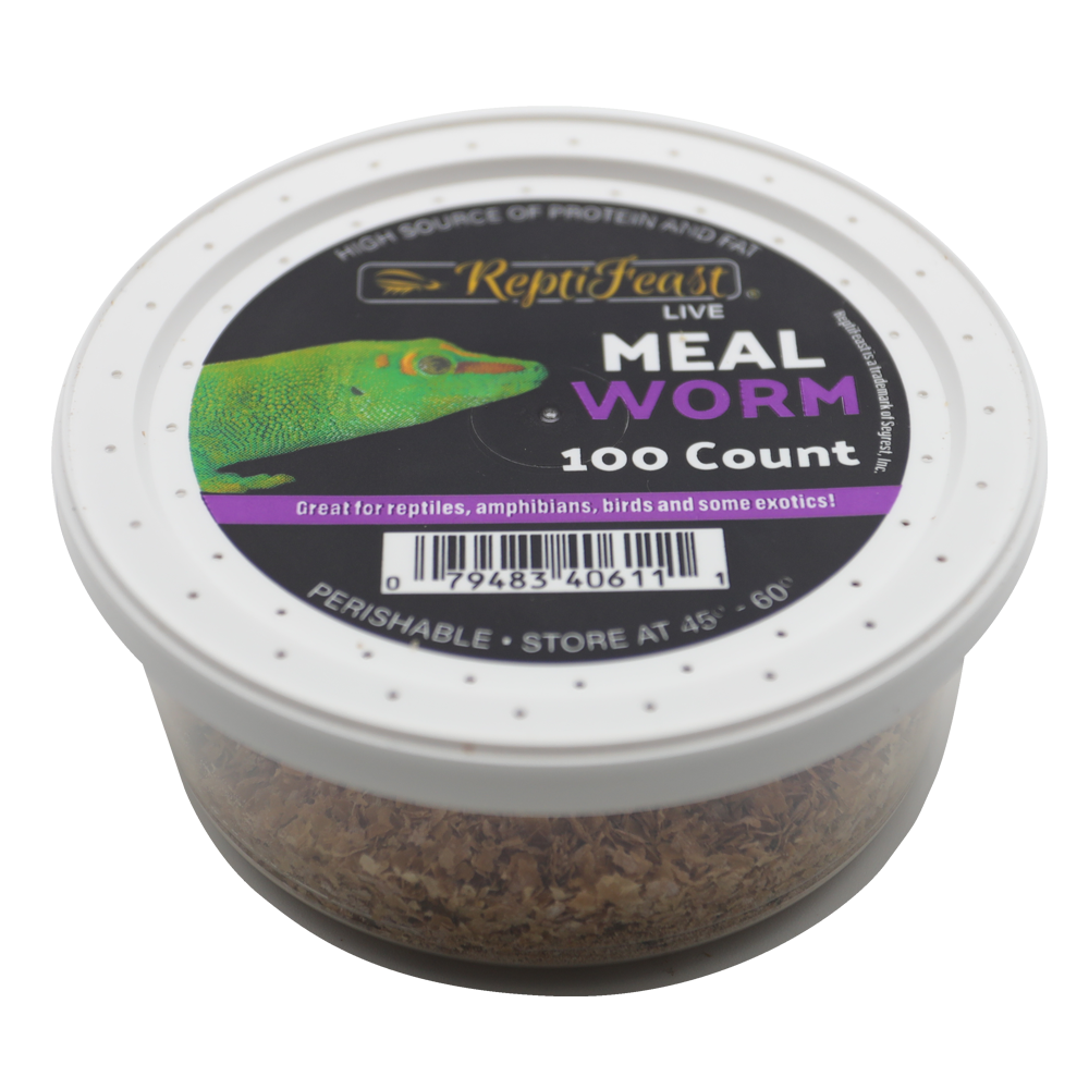 ReptiFeast® Mealworm 100 count