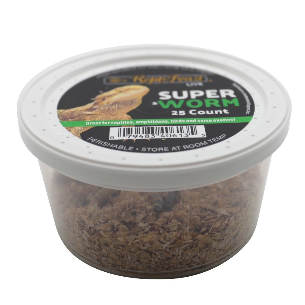 ReptiFeast® Superworm 25 count